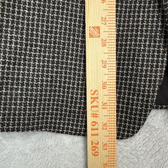 Ermenegildo Zegna Italy Blazer Jacket 42R Wool Cashmere Houndstooth Sport Coat - Picture 8 of 16